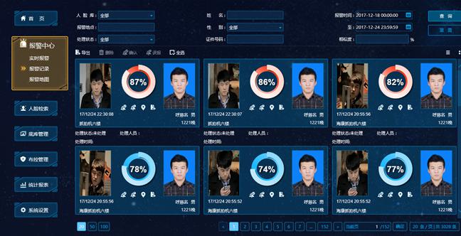 人臉識別抓拍系統(tǒng)